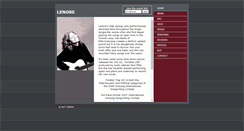 Desktop Screenshot of lenore.com